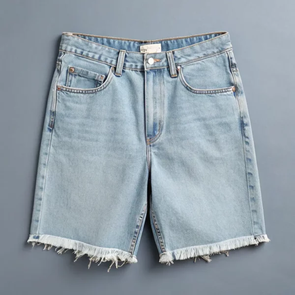 Girls' Distressed Denim Shorts